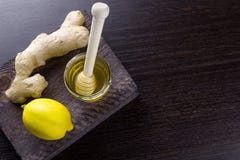 ginger,lemon,honey stock photography ginger,lemon,honey stock photography