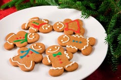 Gingerbread Cookies Royalty Free Stock Images Gingerbread Cookies Royalty Free Stock Images