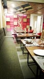 Ginsoy Chinese Restaurant in Karachi with beautiful interior. royalty free stock image Ginsoy Chinese Restaurant in Karachi with beautiful interior. royalty free stock image
