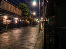 Gion Old Street in Kyoto stockbilder Gion Old Street in Kyoto stockbilder