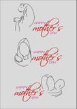 Giorno della madre felice royalty illustrazione gratis Giorno della madre felice royalty illustrazione gratis