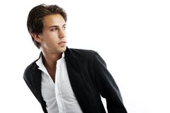 Giovane che guarda indietro immagini stock Giovane che guarda indietro immagini stock