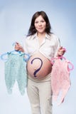 Girl, boy or twins? royalty free stock images Girl, boy or twins? royalty free stock images