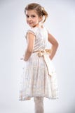 Girl posing in dress royalty free stock photography Girl posing in dress royalty free stock photography
