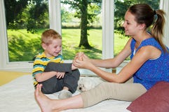 Boy Feet Tickle Stock Photos, Images, & Pictu