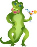 Girlie Gator vector illustratie Girlie Gator vector illustratie