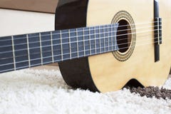 Gitarren-Körper-Bild lizenzfreie stockfotografie Gitarren-Körper-Bild lizenzfreie stockfotografie