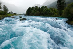 Glacier River Royalty Free Stock Images