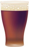 Glass of beer. Vector illustration stock illustration Glass of beer. Vector illustration stock illustration