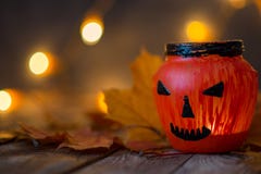 Glass candle holder head Jack stock image Glass candle holder head Jack stock image