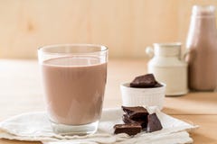 glass of chocolate milk stock photos glass of chocolate milk stock photos