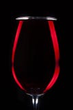 Glass of Red Wine in back light stock photography Glass of Red Wine in back light stock photography