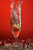 Glass With Champagne Stock Image