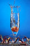 Glass With Champagne Royalty Free Stock Photography