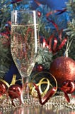 Glass With Champagne Stock Image Glass With Champagne Stock Image