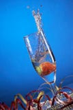 Glass With Champagne Royalty Free Stock Photo Glass With Champagne Royalty Free Stock Photo