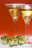 Glass With Champagne Royalty Free Stock Image