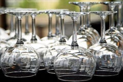 Glasses For Catering Stock Images Glasses For Catering Stock Images