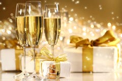 Glasses Of Champagne Royalty Free Stock Photo Glasses Of Champagne Royalty Free Stock Photo