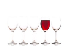 Glasses With Red Wine Stock Photo Glasses With Red Wine Stock Photo