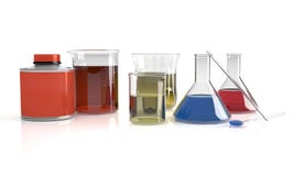 GlassFlask imagen de archivo GlassFlask imagen de archivo