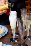 Glazen III van Champagne stock fotografie Glazen III van Champagne stock fotografie