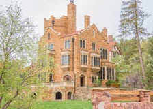 Glen Eyrie Castle Colorado Springs image stock Glen Eyrie Castle Colorado Springs image stock