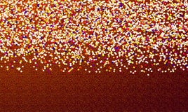 Glitter scattered on bright background. Sequins background design for greetings, card, craft, art sheet, poster. vector illustration Glitter scattered on bright background. Sequins background design for greetings, card, craft, art sheet, poster. vector illustration