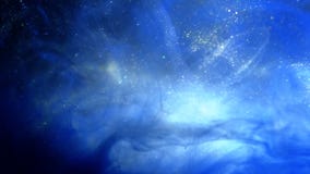 Glittering Blue Particle Background. Universe blue dust with stars on black background. Motion abstract of particles. royalty free stock photo Glittering Blue Particle Background. Universe blue dust with stars on black background. Motion abstract of particles. royalty free stock photo