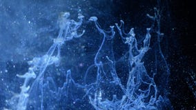 Glittering Blue Particle Background. Universe blue dust with stars on black background. Motion abstract of particles. stock photography Glittering Blue Particle Background. Universe blue dust with stars on black background. Motion abstract of particles. stock photography