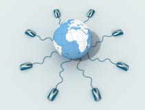 Global Connection Royalty Free Stock Photos Global Connection Royalty Free Stock Photos