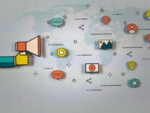 Globale Marketingstrategie lizenzfreie stockbilder Globale Marketingstrategie lizenzfreie stockbilder