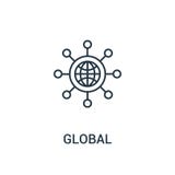 globale pictogramvector van advertentiesinzameling Dunne het pictogram vectorillustratie van het lijn globale overzicht Lineair s vector illustratie globale pictogramvector van advertentiesinzameling Dunne het pictogram vectorillustratie van het lijn globale overzicht Lineair s vector illustratie