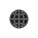 Globe icon, earth planet - global world, global sign - map isolated royalty free illustration Globe icon, earth planet - global world, global sign - map isolated royalty free illustration