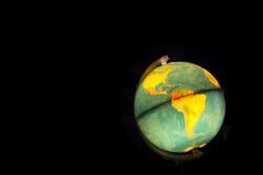 Globe lighted maps royalty free stock images Globe lighted maps royalty free stock images