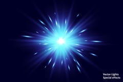 Glow light effect. Starburst with sparkles on transparent background. Vector illustration. Sun royalty free illustration Glow light effect. Starburst with sparkles on transparent background. Vector illustration. Sun royalty free illustration