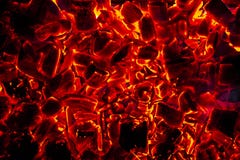 Glowing Hot Charcoal Briquettes Close-up Background Texture stock photos Glowing Hot Charcoal Briquettes Close-up Background Texture stock photos