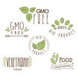 Gluten gratuit, label de produit naturel illustration stock Gluten gratuit, label de produit naturel illustration stock