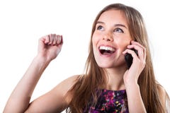 Glückliche Frau stockfotografie Glückliche Frau stockfotografie