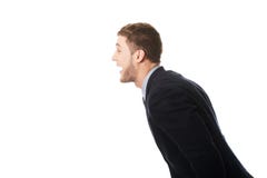 Gniewny target880_0_ biznesmena obrazy royalty free Gniewny target880_0_ biznesmena obrazy royalty free