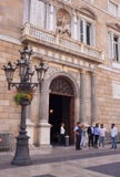 Gobierno de Entrance Generalitat de Catalunya fotografía de archivo libre de regalías Gobierno de Entrance Generalitat de Catalunya fotografía de archivo libre de regalías