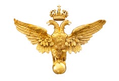 Gold Double Eagle Royalty Free Stock Photography