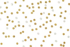 Gold glitter confetti paper cut stock image Gold glitter confetti paper cut stock image