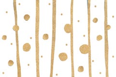 Gold glitter dots and stripes paper cut stock image Gold glitter dots and stripes paper cut stock image