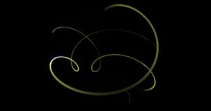 gold glitter light abstract circles with glittering overlay effect