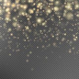 Gold glitter particles effect. EPS 10 vector illustration Gold glitter particles effect. EPS 10 vector illustration