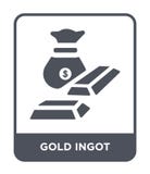 gold ingot icon in trendy design style. gold ingot icon isolated on white background. gold ingot vector icon simple and modern stock illustration gold ingot icon in trendy design style. gold ingot icon isolated on white background. gold ingot vector icon simple and modern stock illustration