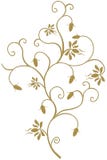 GOLD IVY IS FRAME, DESIGN LOVE Royalty Free Stock Images GOLD IVY IS FRAME, DESIGN LOVE Royalty Free Stock Images