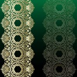 Gold lace borders, ornamental paper lines, vector. signboard nam vector illustration Gold lace borders, ornamental paper lines, vector. signboard nam vector illustration