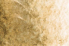 Gold shiny foil background, yellow gloss metallic texture